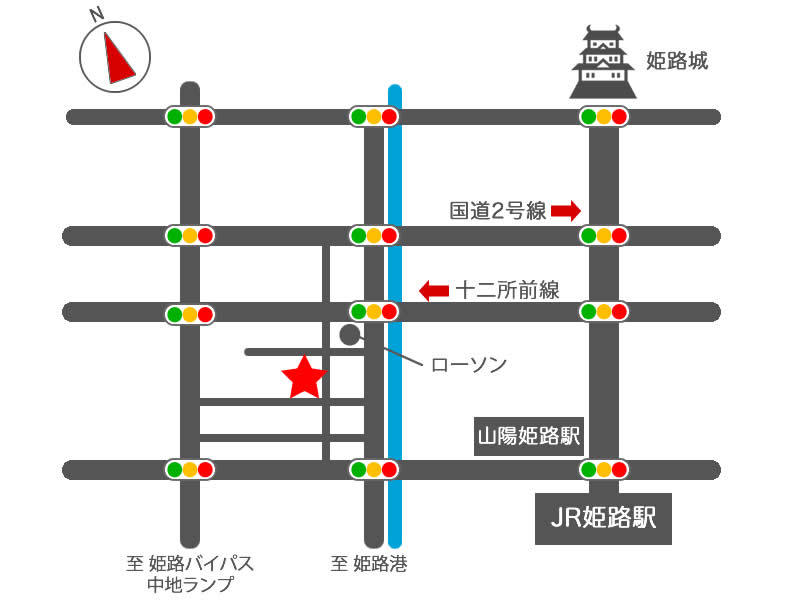 株式会社ジェイ・ビー案内地図